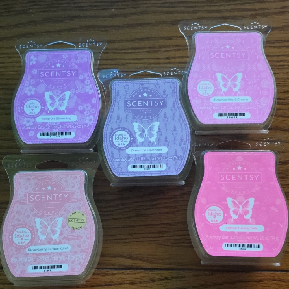 Scentsy Wax Bars - Pink and Purple Delight